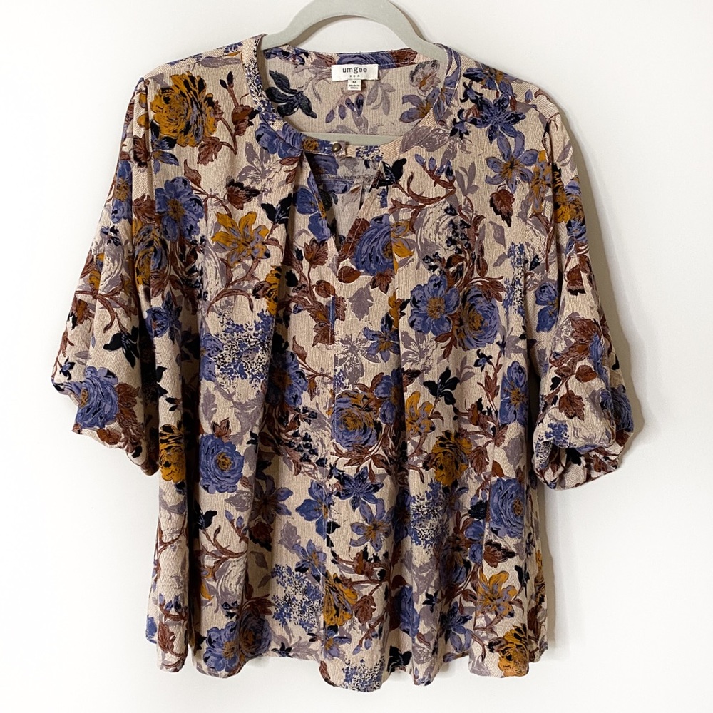UMGEE Flowy Boho Top